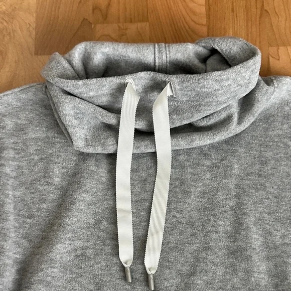 Lululemon Like New Gray Cowl Neck Sweatshirt - Picture 5 of 9